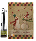 Have Fun at Christmas - Christmas Winter Vertical Impressions Decorative Flags HG114187 Made In USA