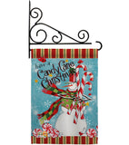 Candy Cane Christmas - Christmas Winter Vertical Impressions Decorative Flags HG114205 Made In USA