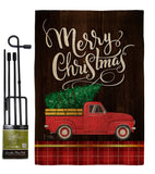 It's Christmas Time - Christmas Winter Vertical Impressions Decorative Flags HG114223 Made In USA