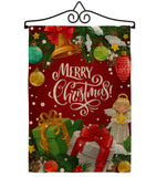 Merry Christmas - Christmas Winter Vertical Impressions Decorative Flags HG114232 Made In USA