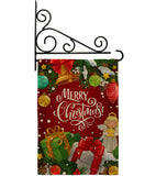 Merry Christmas - Christmas Winter Vertical Impressions Decorative Flags HG114232 Made In USA