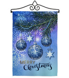 Christmas Ornament - Christmas Winter Vertical Impressions Decorative Flags HG114237 Made In USA