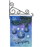 Christmas Ornament - Christmas Winter Vertical Impressions Decorative Flags HG114237 Made In USA