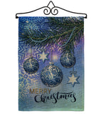 Christmas Ornament - Christmas Winter Vertical Impressions Decorative Flags HG114237 Made In USA