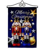 Nutcrackers - Christmas Winter Vertical Impressions Decorative Flags HG114249 Made In USA