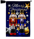 Nutcrackers - Christmas Winter Vertical Impressions Decorative Flags HG114249 Made In USA