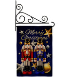 Nutcrackers - Christmas Winter Vertical Impressions Decorative Flags HG114249 Made In USA