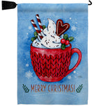 Christmas Coco - Christmas Winter Vertical Impressions Decorative Flags HG114256 Made In USA