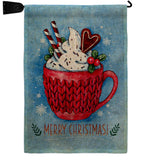 Christmas Coco - Christmas Winter Vertical Impressions Decorative Flags HG114256 Made In USA