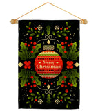 Classic Ornament - Christmas Winter Vertical Impressions Decorative Flags HG120007 Made In USA