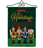 Nutcracker Holiday - Christmas Winter Vertical Impressions Decorative Flags HG120021 Made In USA
