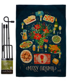 Christmas Festival - Christmas Winter Vertical Impressions Decorative Flags HG130295 Made In USA