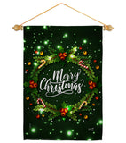 Chirstmas Dreaming - Christmas Winter Vertical Impressions Decorative Flags HG130300 Made In USA