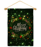 Chirstmas Dreaming - Christmas Winter Vertical Impressions Decorative Flags HG130300 Made In USA