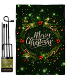 Chirstmas Dreaming - Christmas Winter Vertical Impressions Decorative Flags HG130300 Made In USA