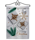 Christmas Presents - Christmas Winter Vertical Impressions Decorative Flags HG137280 Made In USA