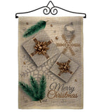 Christmas Presents - Christmas Winter Vertical Impressions Decorative Flags HG137280 Made In USA