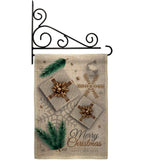 Christmas Presents - Christmas Winter Vertical Impressions Decorative Flags HG137280 Made In USA