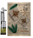 Christmas Presents - Christmas Winter Vertical Impressions Decorative Flags HG137280 Made In USA