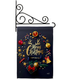 Christmas & New Year - Christmas Winter Vertical Impressions Decorative Flags HG137286 Made In USA