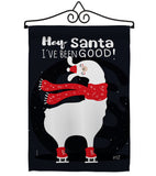 I've Been Good - Christmas Winter Vertical Impressions Decorative Flags HG137314 Made In USA