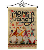 Christmas Gnome - Christmas Winter Vertical Impressions Decorative Flags HG137322 Made In USA