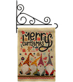 Christmas Gnome - Christmas Winter Vertical Impressions Decorative Flags HG137322 Made In USA