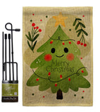 Mr Christmas Tree - Christmas Winter Vertical Impressions Decorative Flags HG137613 Made In USA