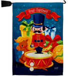 Christmas Toys - Christmas Winter Vertical Impressions Decorative Flags HG137624 Made In USA