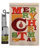 Fabulous Christmas - Christmas Winter Vertical Impressions Decorative Flags HG191050 Made In USA