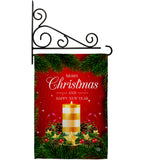 Christmas Candle - Christmas Winter Vertical Impressions Decorative Flags HG192241 Made In USA