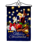Christmas Wishes - Christmas Winter Vertical Impressions Decorative Flags HG192685 Made In USA