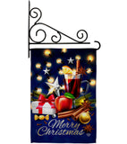 Christmas Wishes - Christmas Winter Vertical Impressions Decorative Flags HG192685 Made In USA