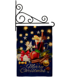 Christmas Wishes - Christmas Winter Vertical Impressions Decorative Flags HG192685 Made In USA
