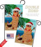 Hot Christmas - Fun In The Sun Summer Vertical Impressions Decorative Flags HG120058 Made In USA