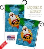 Christmas In Summer - Fun In The Sun Summer Vertical Impressions Decorative Flags HG190075 Made In USA