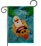 Christmas In Summer - Fun In The Sun Summer Vertical Impressions Decorative Flags HG190075 Made In USA