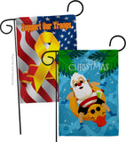 Christmas In Summer - Fun In The Sun Summer Vertical Impressions Decorative Flags HG190075 Made In USA