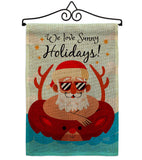 Sunny Holidays - Fun In The Sun Summer Vertical Impressions Decorative Flags HG130344 Made In USA