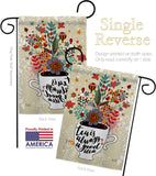 Tea Is Good - Beverages Happy Hour & Drinks Vertical Impressions Decorative Flags HG130331 Made In USA