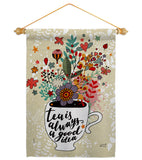 Tea Is Good - Beverages Happy Hour & Drinks Vertical Impressions Decorative Flags HG130331 Made In USA