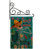 Dia de Muetos Fun - Halloween Fall Vertical Impressions Decorative Flags HG120072 Made In USA