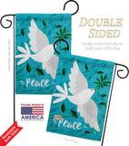 Want Peace - Expression Inspirational Vertical Impressions Decorative Flags HG120097 Made In USA