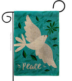 Want Peace - Expression Inspirational Vertical Impressions Decorative Flags HG120097 Made In USA