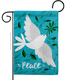 Want Peace - Expression Inspirational Vertical Impressions Decorative Flags HG120097 Made In USA