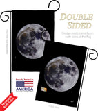 Moon - Expression Inspirational Vertical Impressions Decorative Flags HG141310 Made In USA