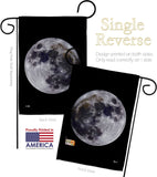 Moon - Expression Inspirational Vertical Impressions Decorative Flags HG141310 Made In USA