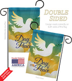 Day of Peace - Expression Inspirational Vertical Impressions Decorative Flags HG190074 Made In USA