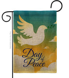 Day of Peace - Expression Inspirational Vertical Impressions Decorative Flags HG190074 Made In USA