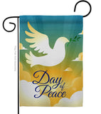 Day of Peace - Expression Inspirational Vertical Impressions Decorative Flags HG190074 Made In USA